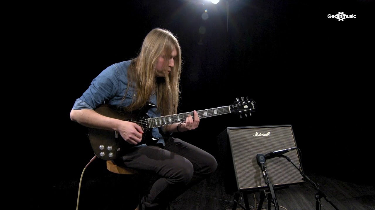 Epiphone SG Modern, Figured Trans Black Fade | Gear4music demo