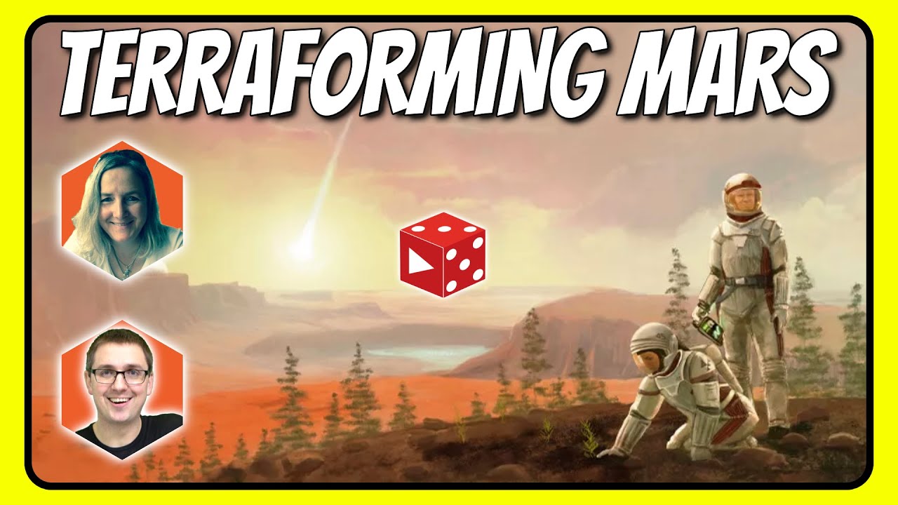 Terraforming Mars - Live Let's Play inklusive Regelerklärung mit Christina & Ben