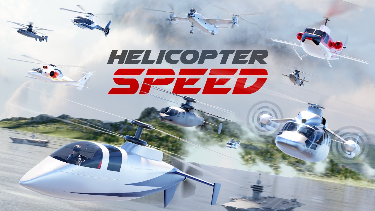 World's Fastest Helicopter Speed Comparison 🚁 [4K]