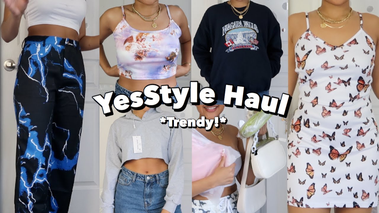 HUGE Trendy YesStyle Try-On Haul! Cute & Affordable Clothes