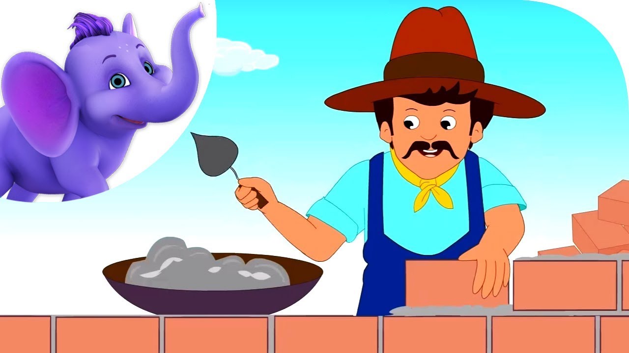 Wise man built his house - Nursery Rhyme with Karaoke