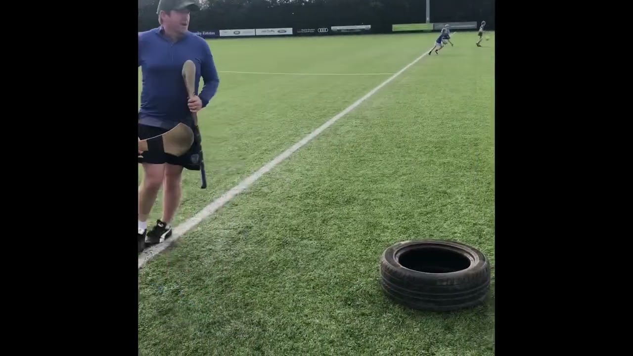 U8 Hurling session