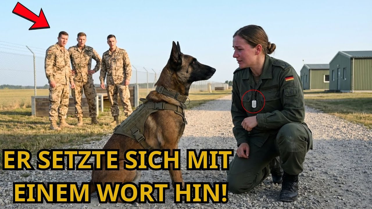 Der Milit&auml;rhund gehorchte niemandem &ndash; bis die Veteranin nur einen einzigen Befehl gab