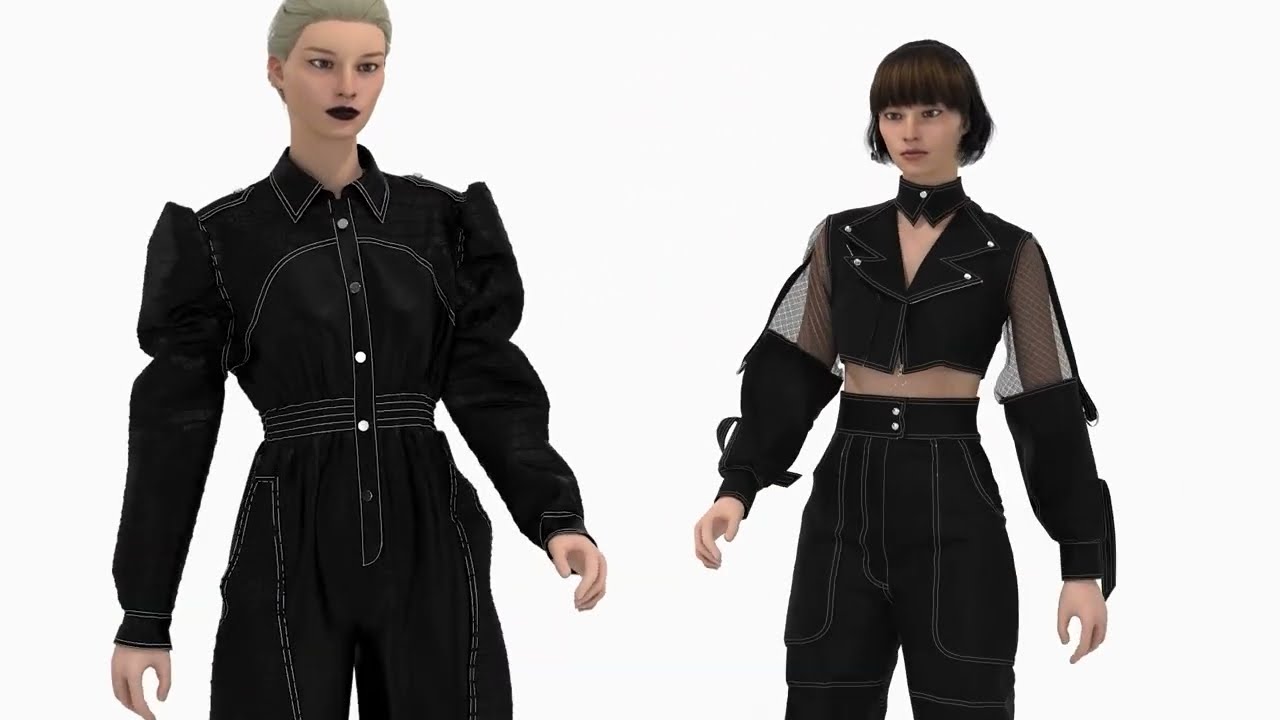 Tex&Tech | Virtual Fashion Show | Digital Runway | 3D Fashion | Clo3D