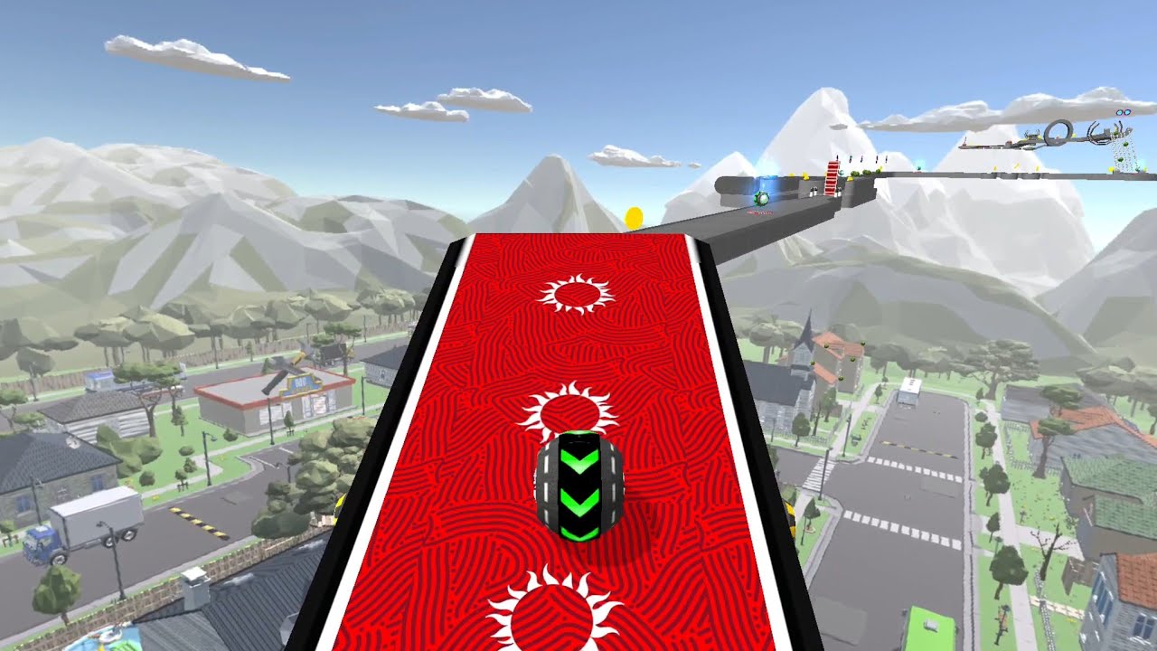Rolling Balls Sky Escape 3D Gameplay 💥 Naftrix Gaming Game 111 Android iOS 