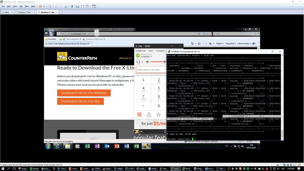 Asterisk - Data Base ( CDR - ODBC)
