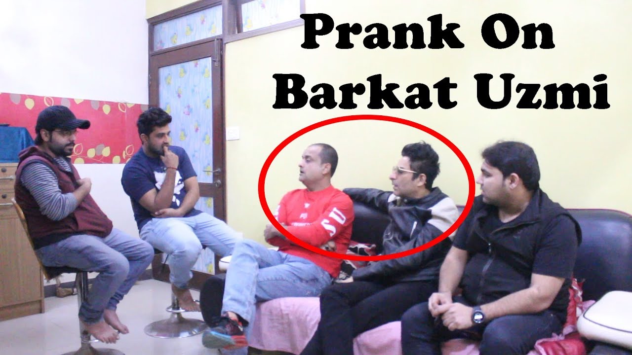Prank On Barkat Uzmi | Pranks In Pakistan | Humanitarians