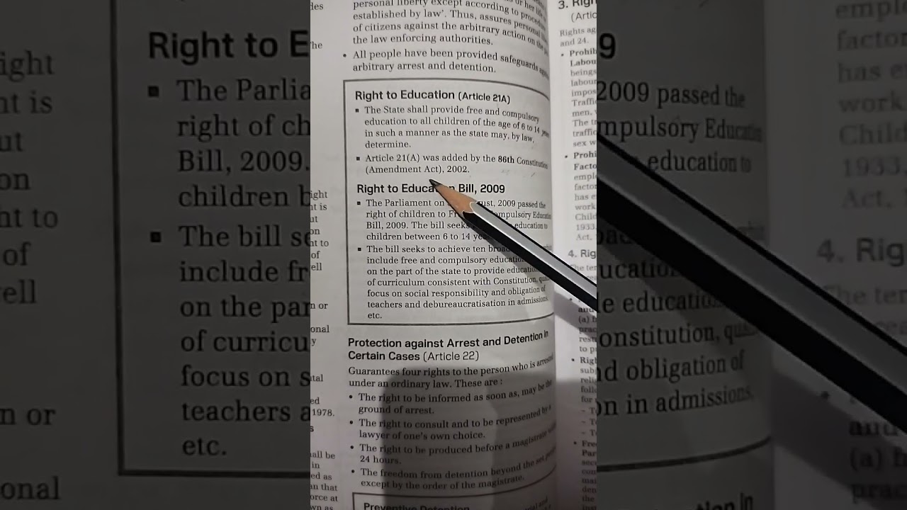 right to education article 21A
