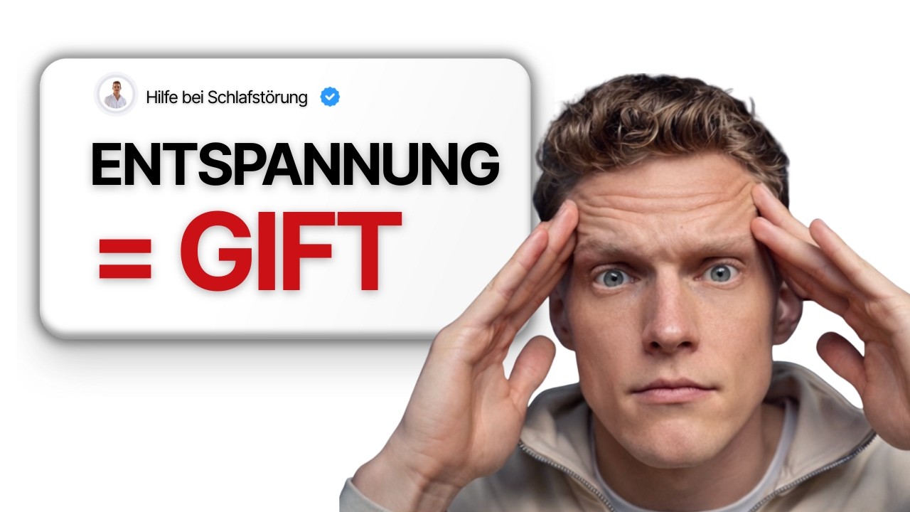 Warum Entspannung deinen Schlaf zerstört