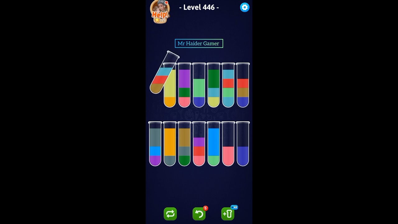 Colour sort level 446/447