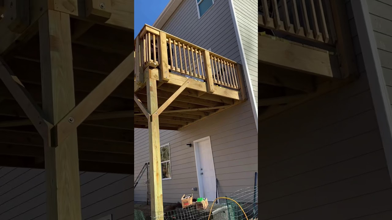 Deck build Stairs And Landing