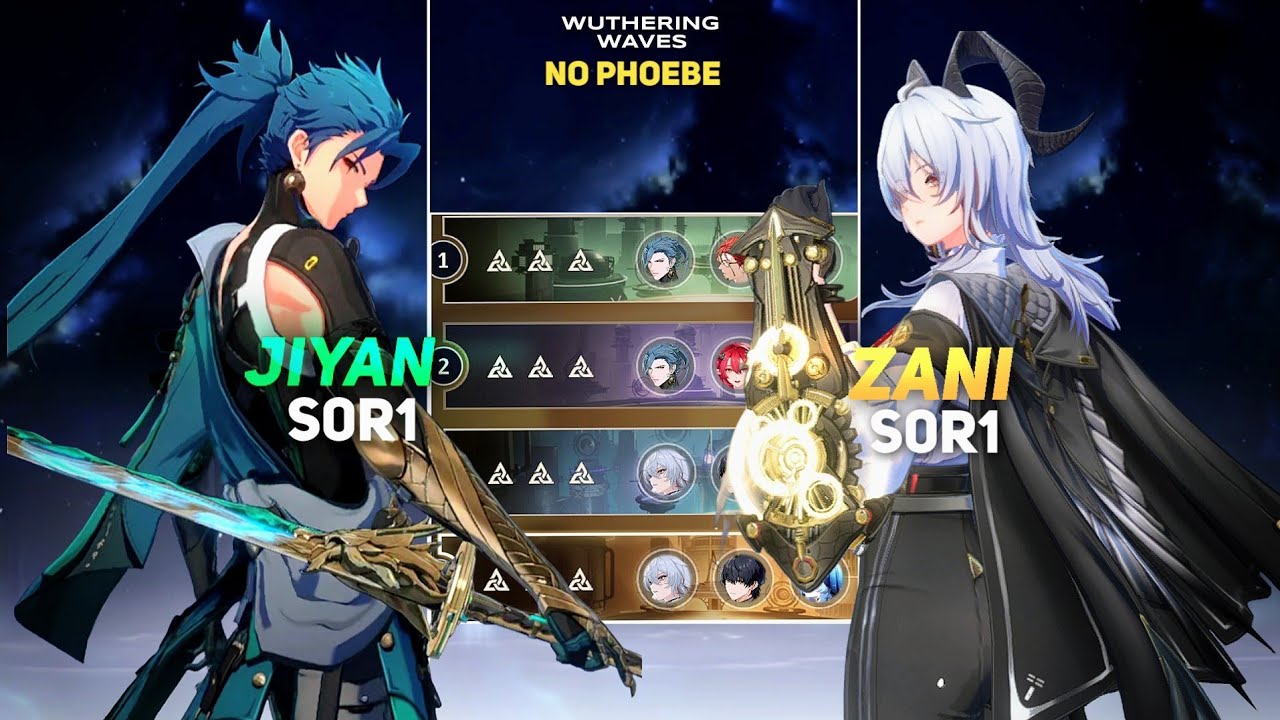 THE HEAVY HITTERS - ZANI & JIYAN Middle TOWER OF ADVERSITY | WuWa MOBILE