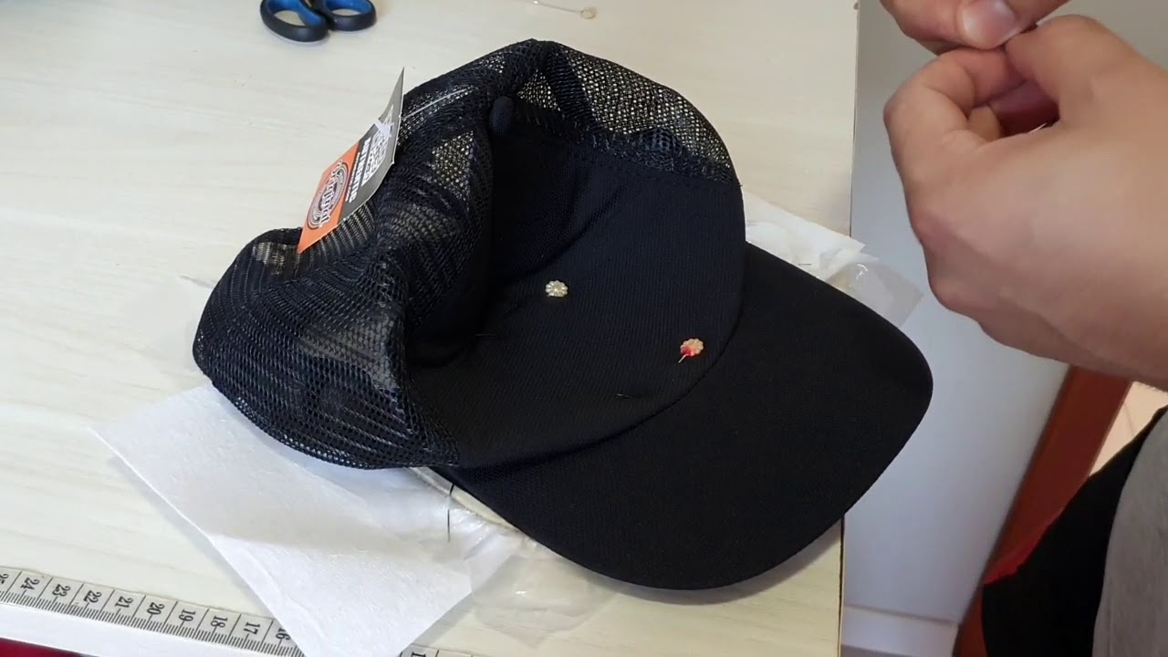 Bordado de boné na máquina Janome 350e