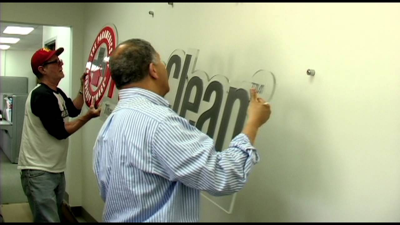 Custom Dimensional Letters/Logo Lobby Signage Installation
