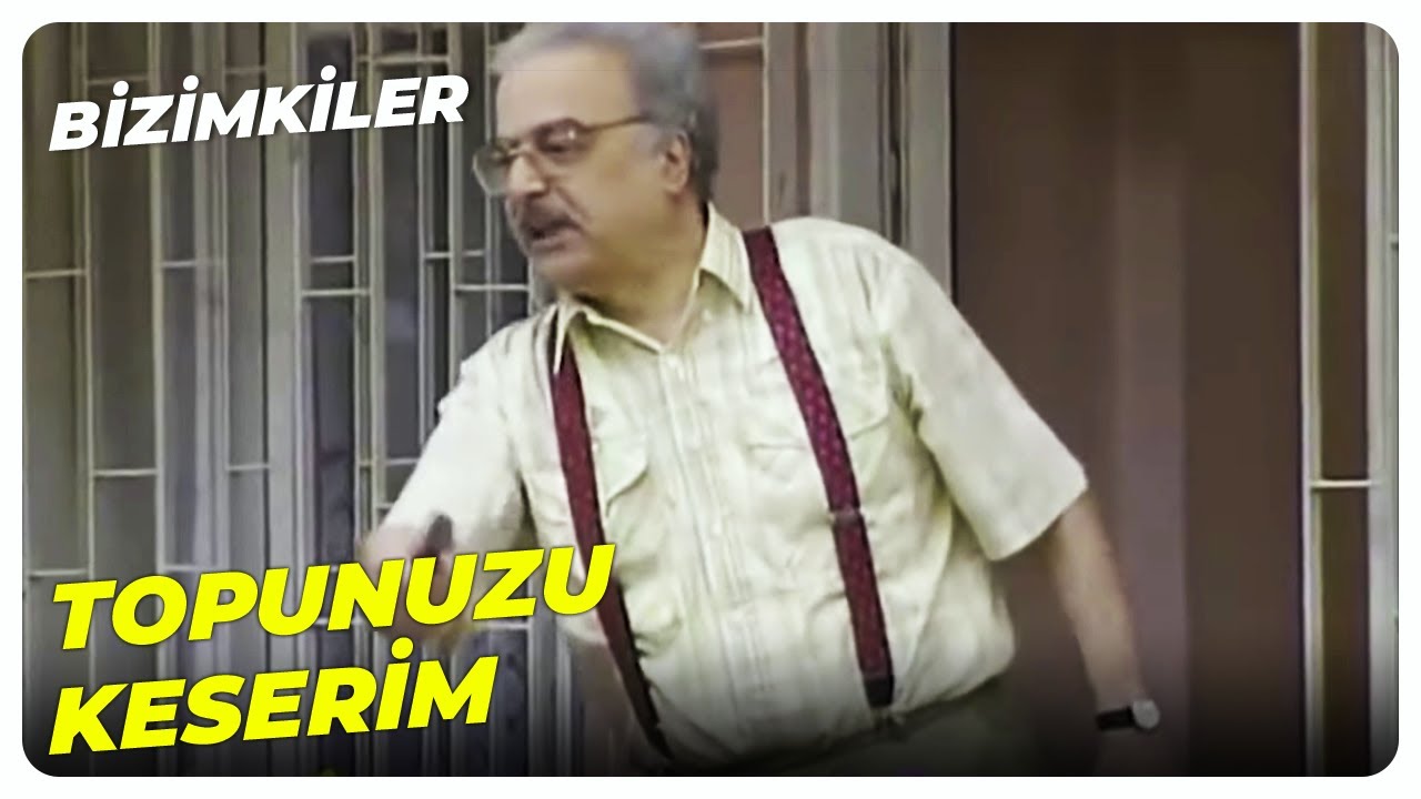 Sevim Koş, Sabri Bey &Ccedil;ocuklara Bı&ccedil;ak &Ccedil;ekiyor - Bizimkiler 124.B&ouml;l&uuml;m