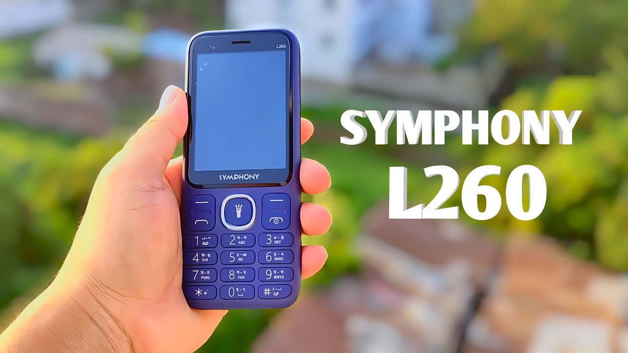 Symphony L260 | Big Display 📺 | Big Battery 🔋| আর কি দরকার ?🧐