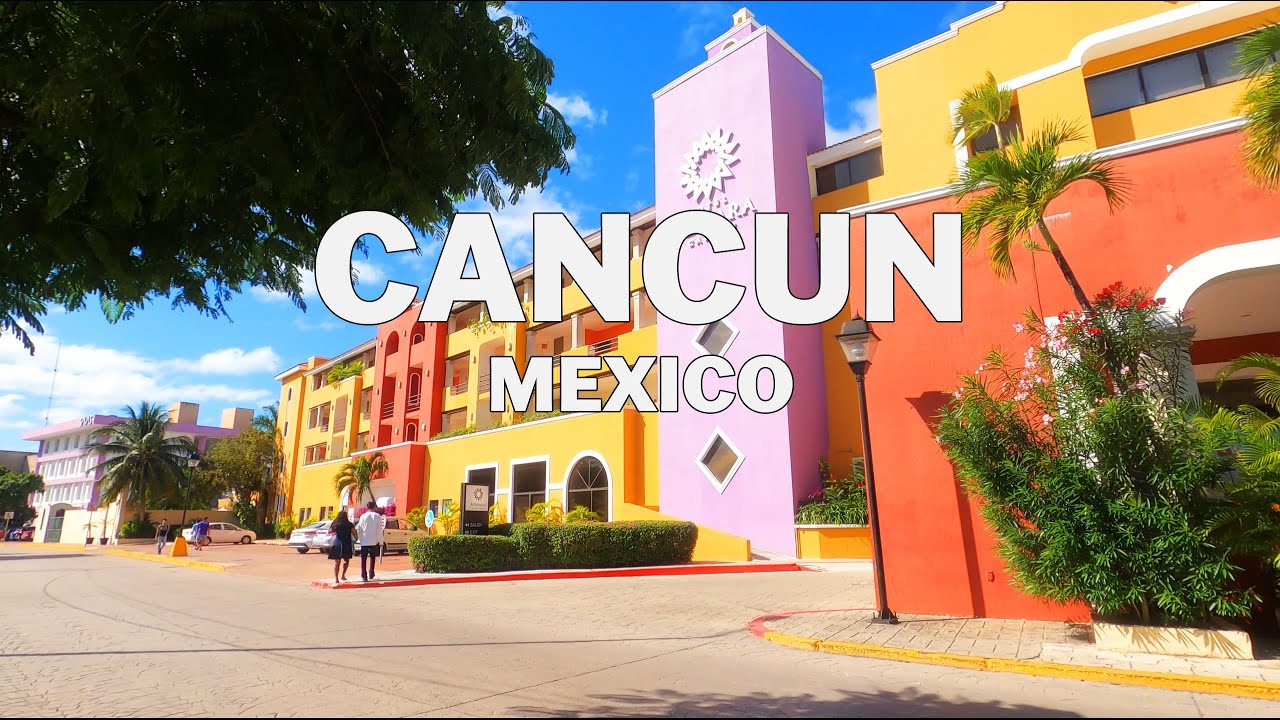 Cancun Centro, Mexico - Driving Tour 4K