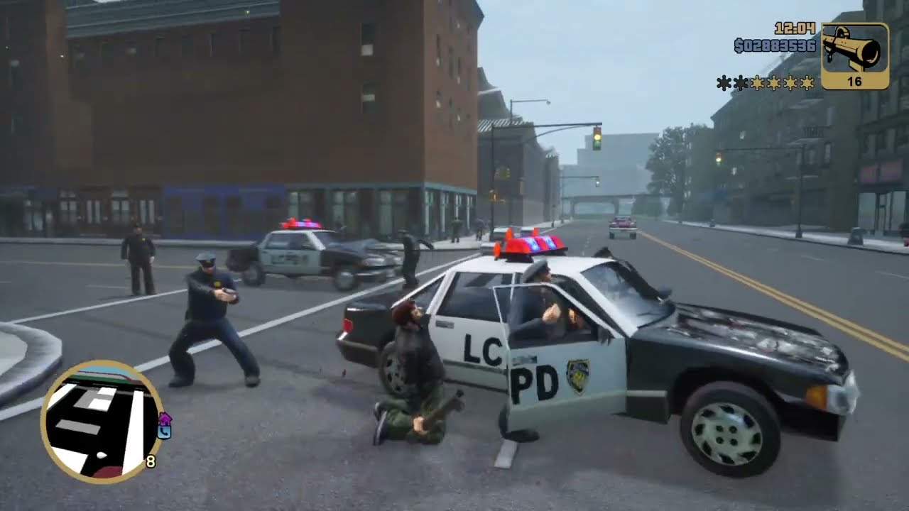 GTA III The Definitive Edition Gameplay PS4