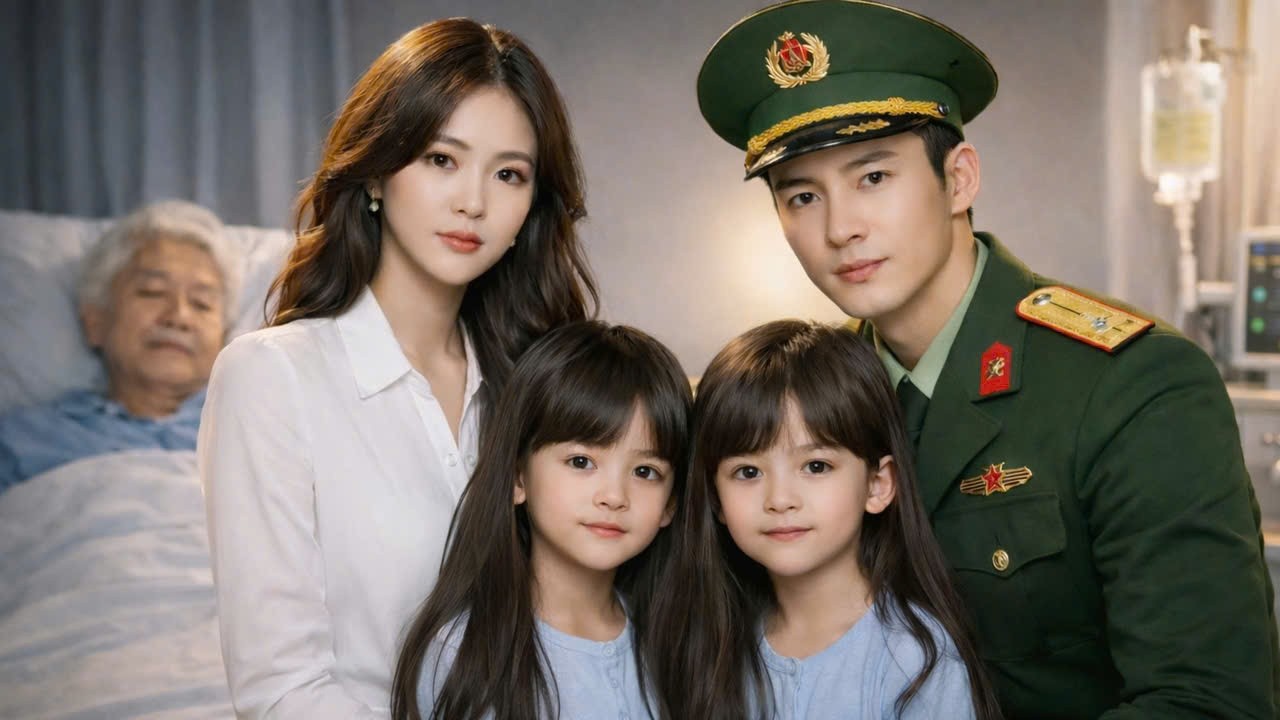 Đại Tá Đến Viện Thăm bà Nội Sững Sờ Thấy Vợ Cũ “Vô Sinh” Dắt Cặp bé gái Song Sinh Giống Hệt Mình