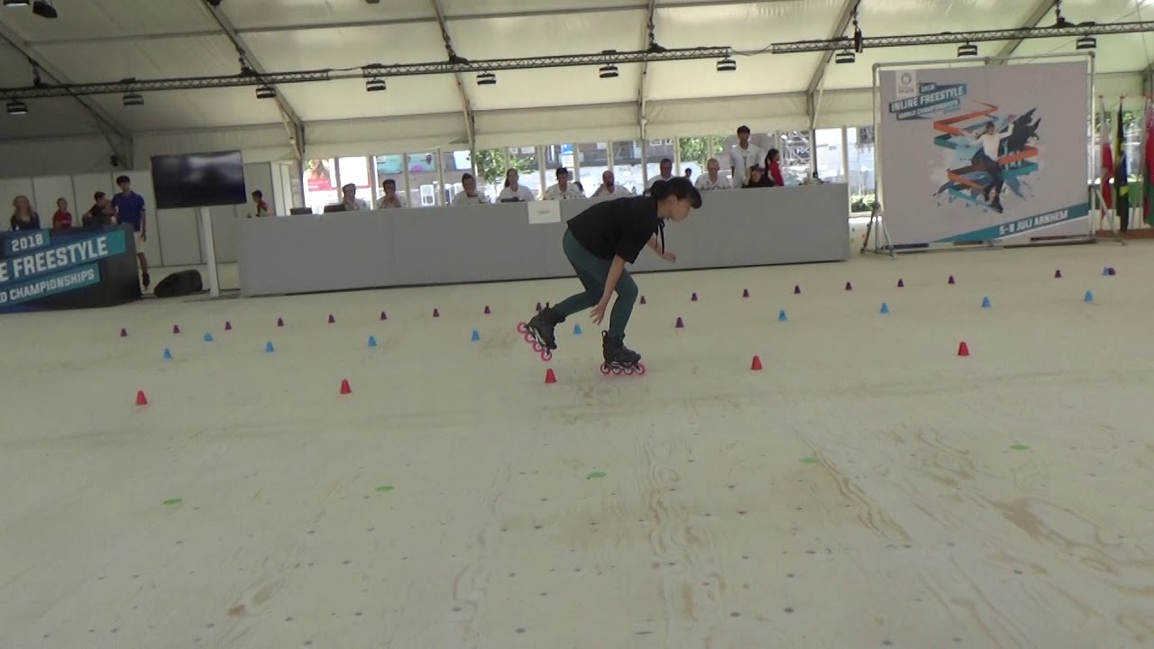 WFSC 2018   ARNHEM   Classic Slalom Junior Women Qualifications   Kimura Reia