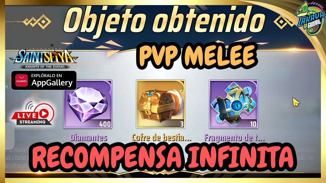 ⭕️En Vivo⭕️ PVP Melee INFINITO BUG o Reventamos Saint Seiya Awakening