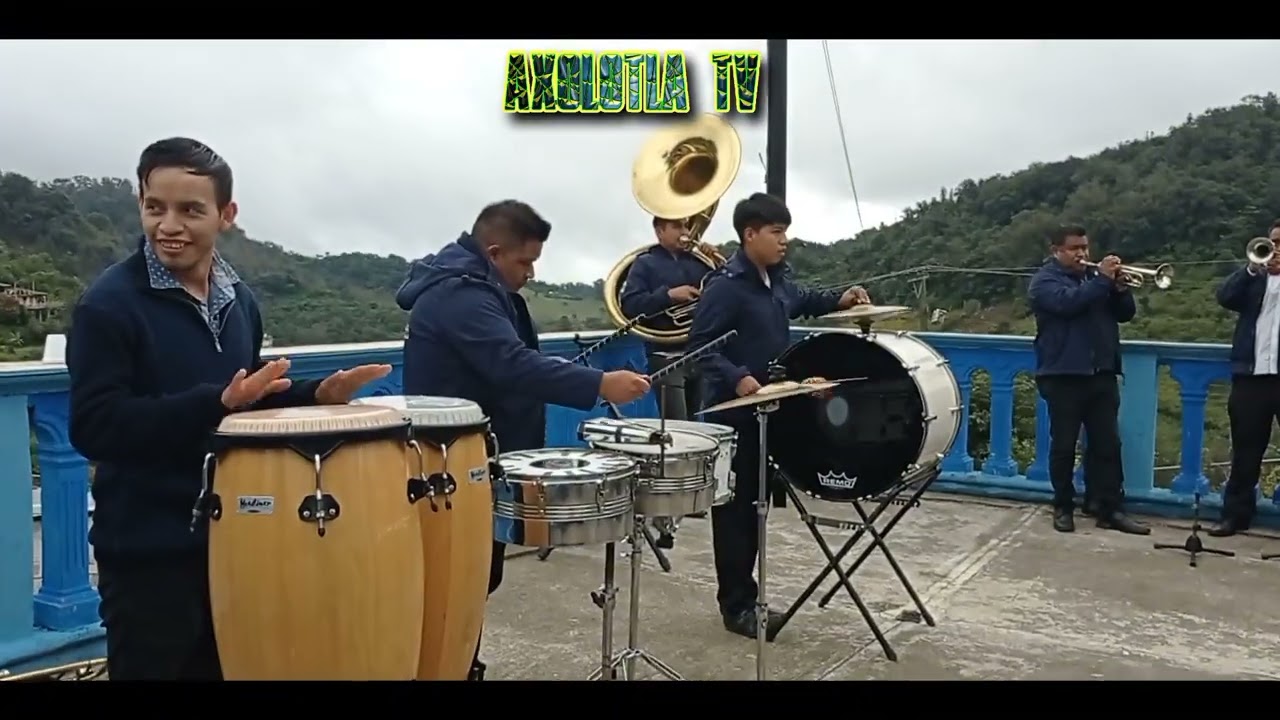 Banda Los Genios en la feria de San Rafael Axolota 2024