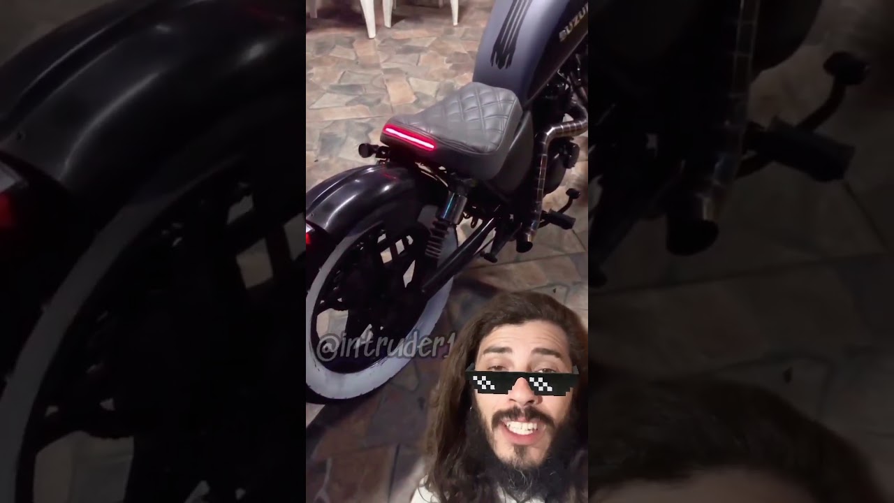 Intruder 125 OUSADA 😱