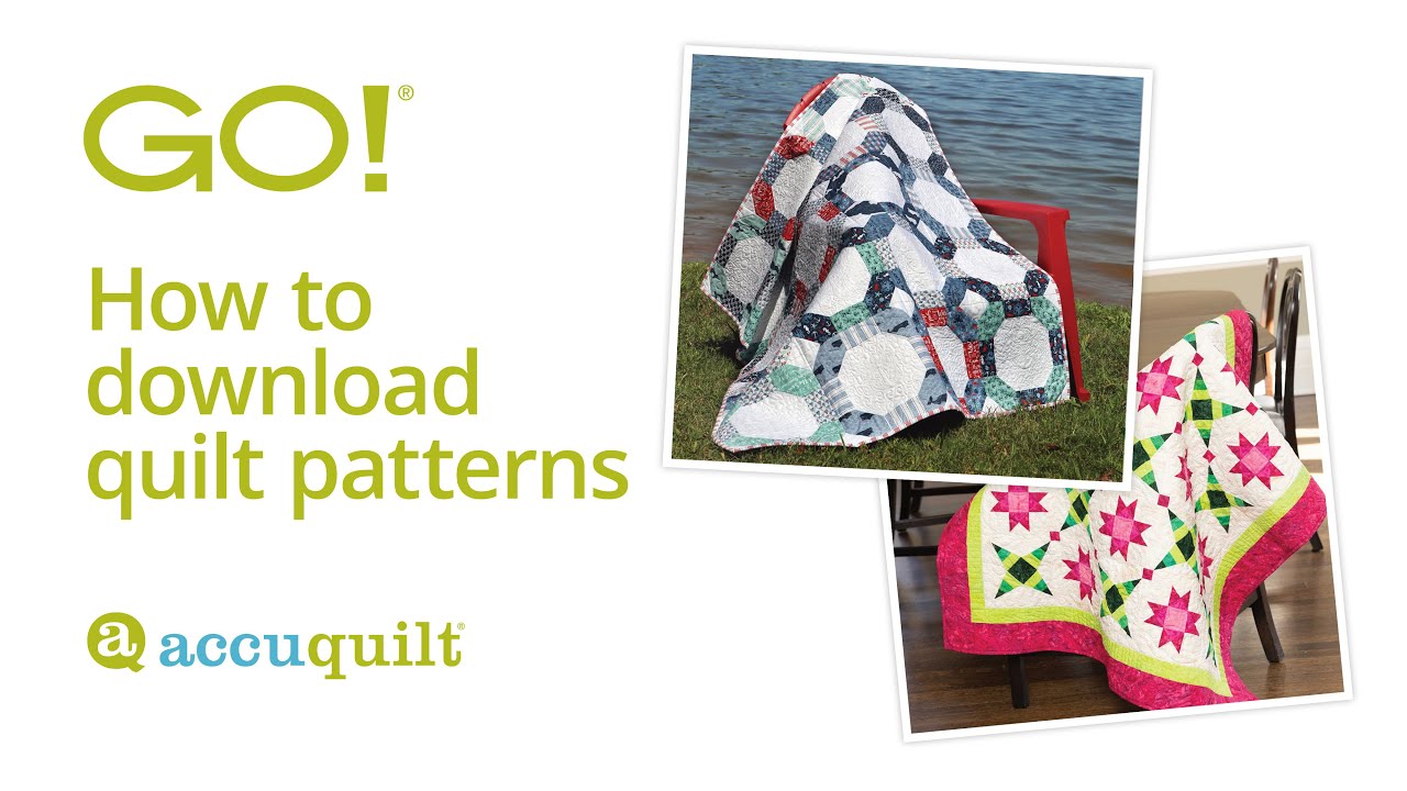How to Download a Pattern from AccuQuilt