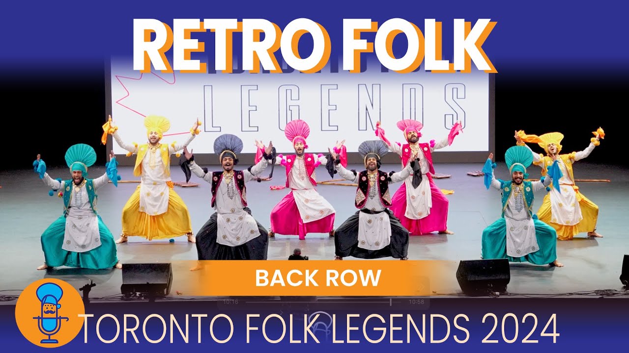 Retro Folk LIVE | Toronto Folk Legends 2024 | Back Row 4K  @torontofolklegends