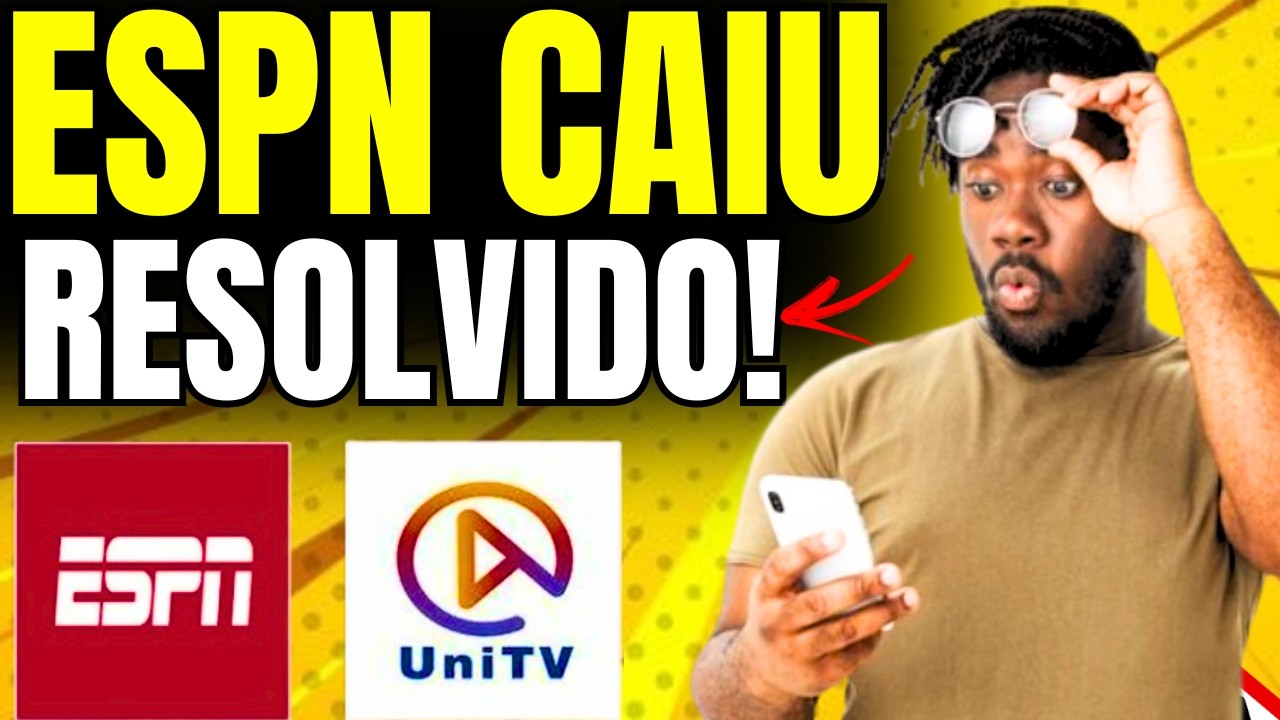 ESPN SAIU DO UNITV - ((⛔VEJA O MOTIVO⛔)) - ESPN FORA DO AR VEJA COMO RESOLVER ISSO AGORA