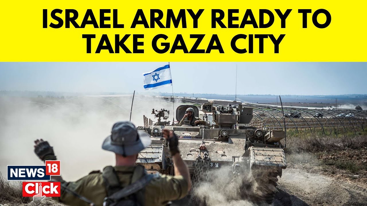 Large Numbers Of Israeli Soldiers Deployed At Gaza Border | Israel Hamas Conflict | Gaza | News18