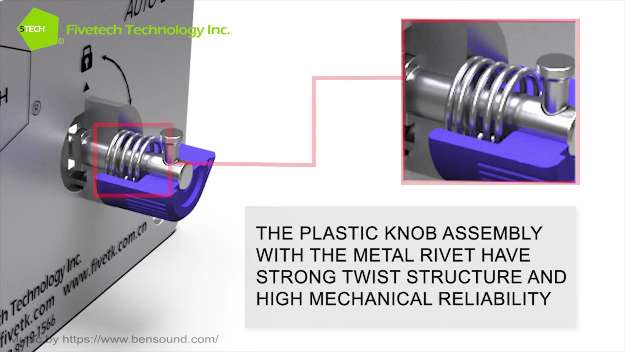 Fivetech–Fast Operation For Fan Cage with Quarter Turn Always Lock