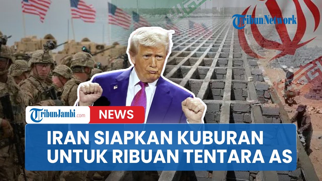 Iran Siapkan Kuburan untuk Ribuan Tentara AS Jika Trump Ngotot Perang