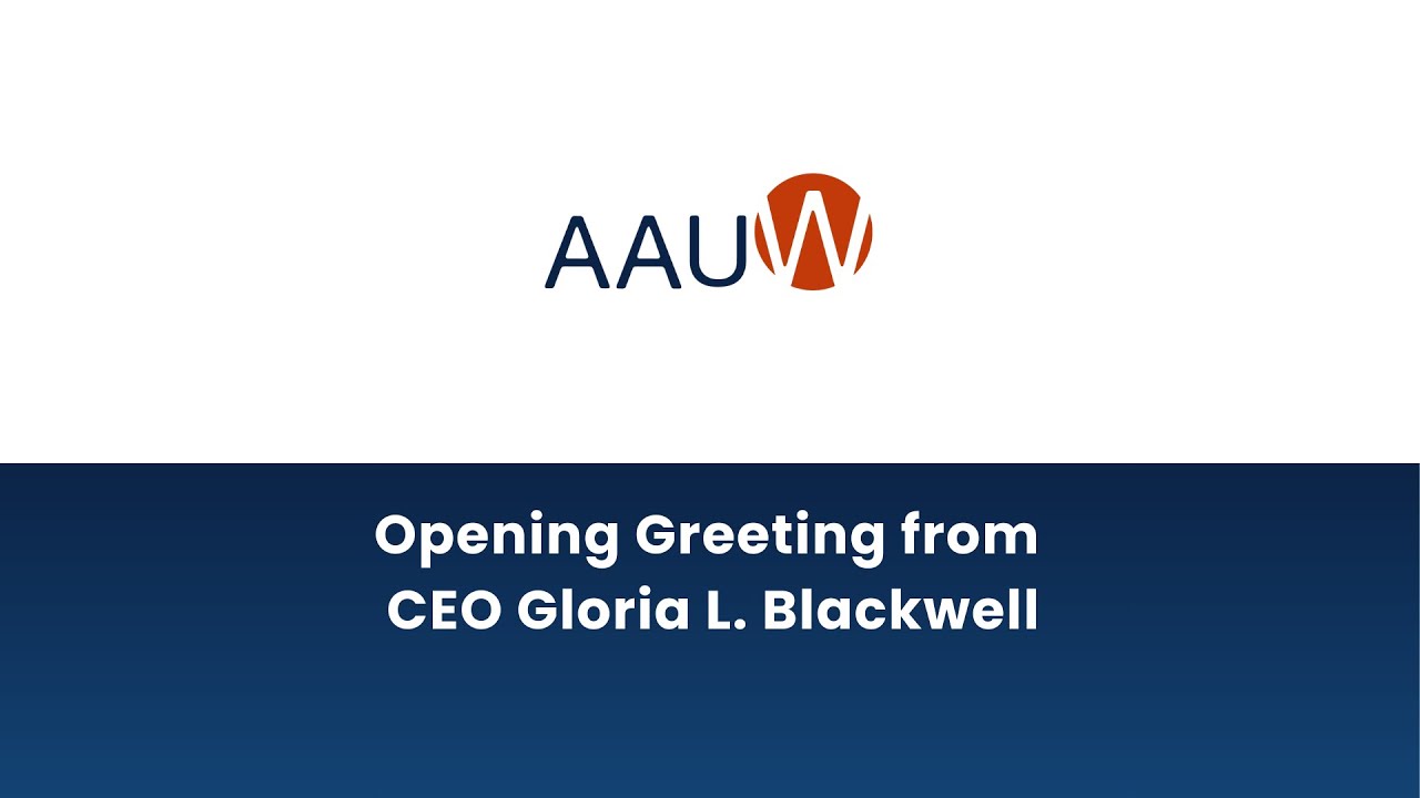 Opening Greeting from CEO Gloria L. Blackwell