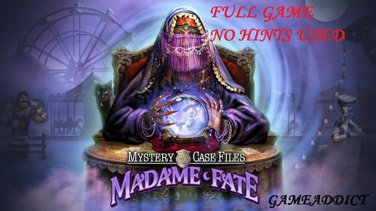 MYSTERY CASE FILES MADAME FATE (No Hints Used) : FULL GAME, SPEEDRUN, WALKTHROUGH
