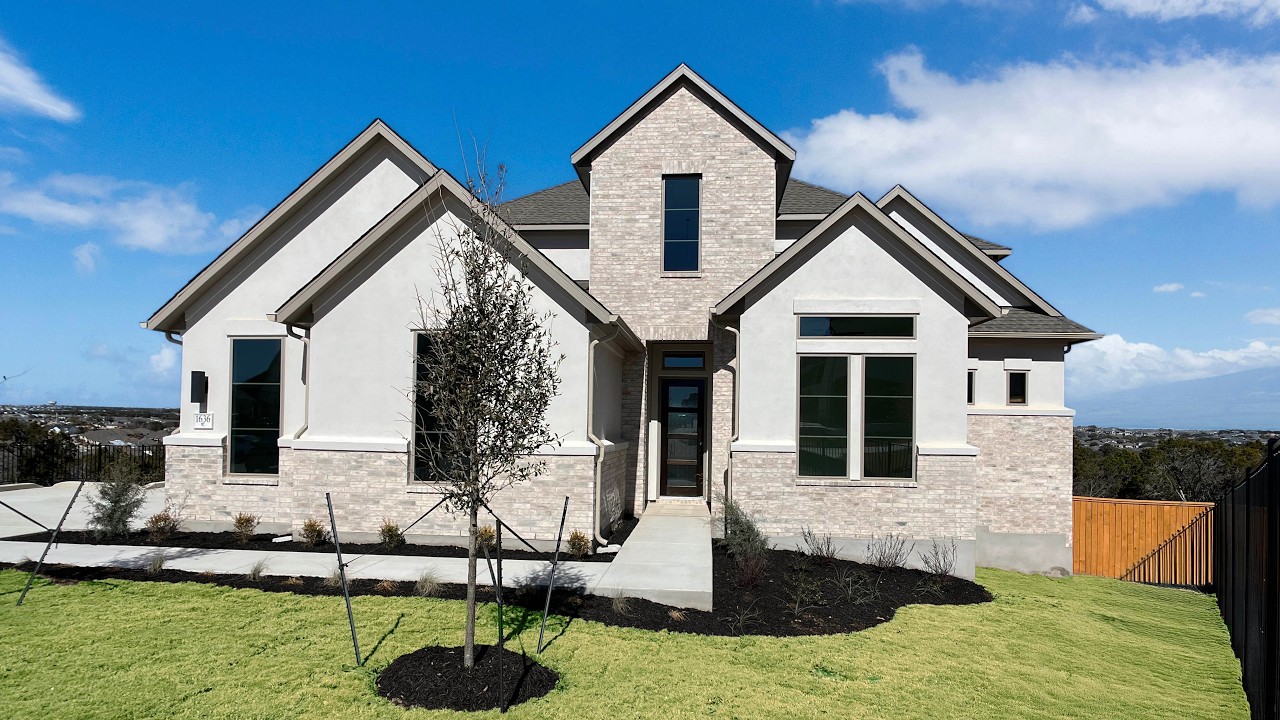 $1.2M HALF ACRE w/ VIEWS by Coventry Homes in Palmera Ridge in Leander, TX | Crane Floorplan