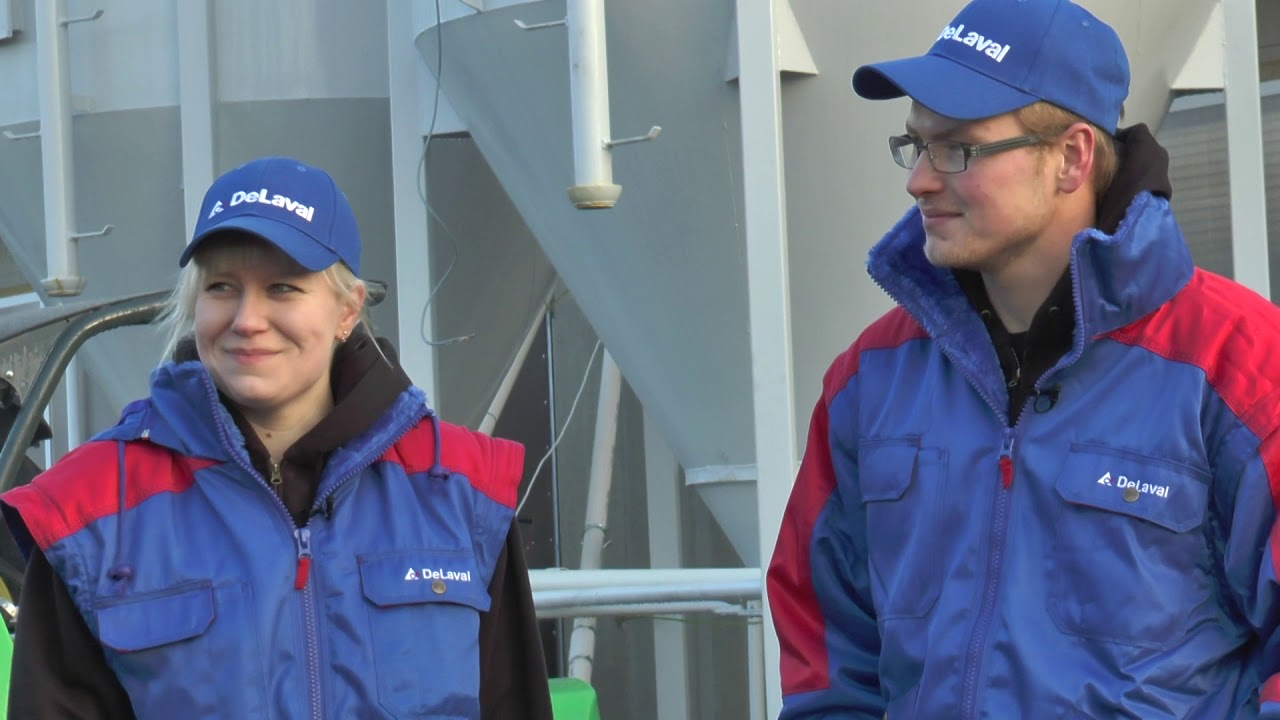 Muuraiskankaan tilan uuden pihattonavetan esittely