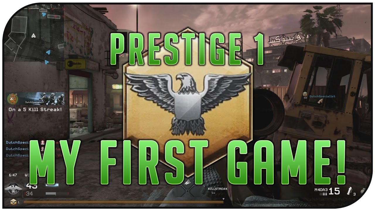 Modern Warfare Remastered Multiplayer - PRESTIGE 1 TIME! (MWR Sniper Gameplay)