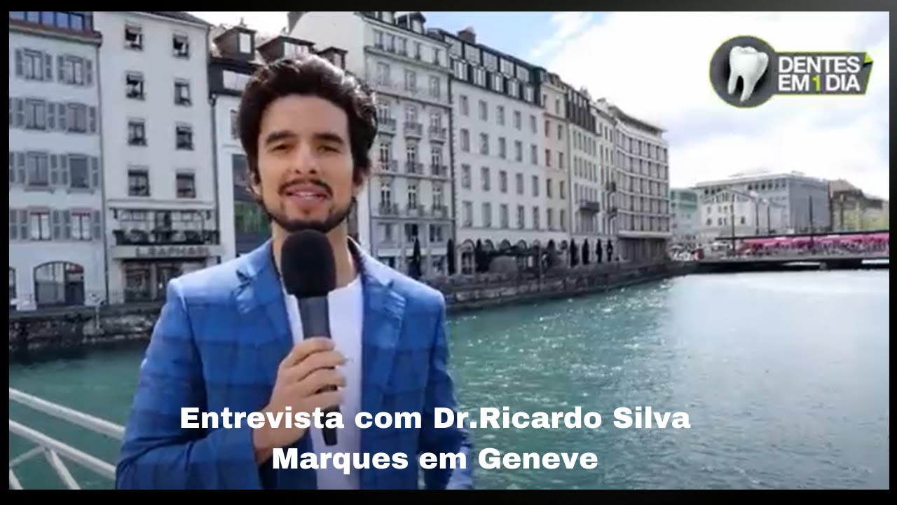 Reportagem em Geneve Dr. Ricardo Silva Marques sobre dentes em um dia
