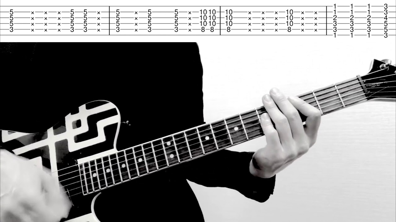 【TAB譜】INSTANT LOVE BOØWY　ギターカバー　布袋寅泰　タブ譜