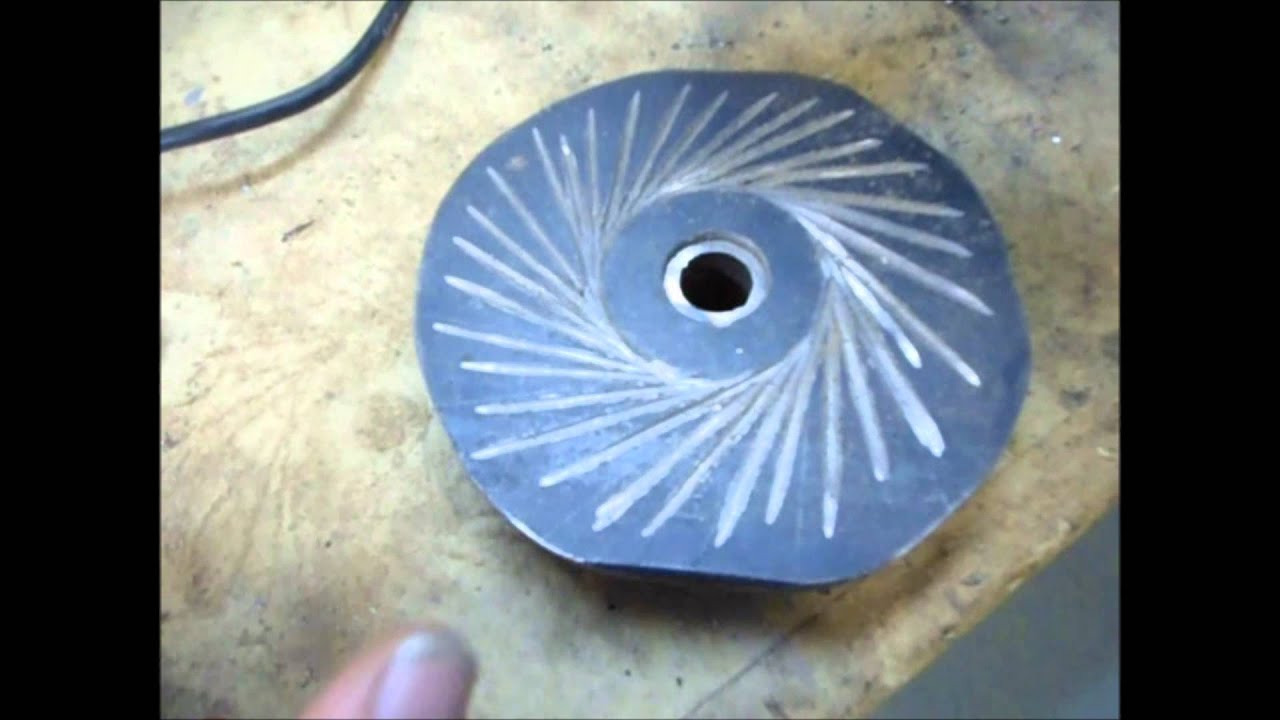 DIY Flour Mill setting the burr gap
