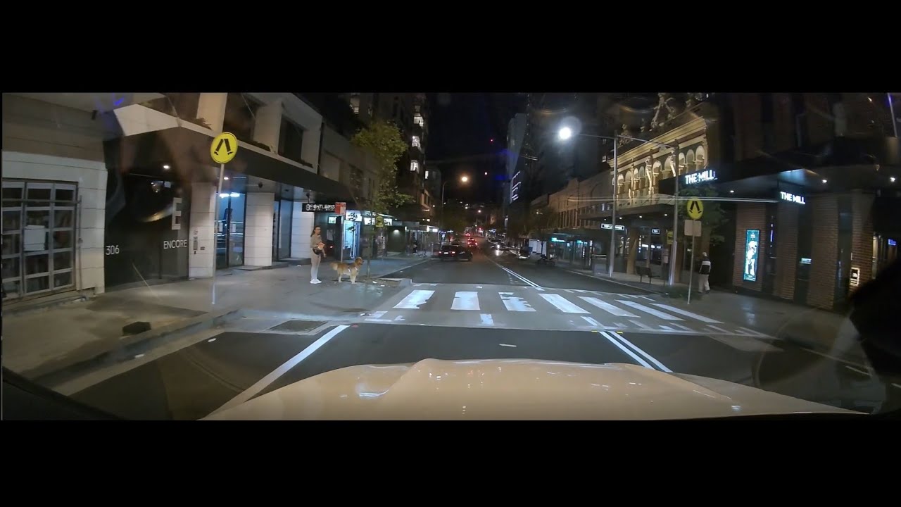 Episode 1 No destination - Dusk into the Night Drive, Through Sydney Australia.