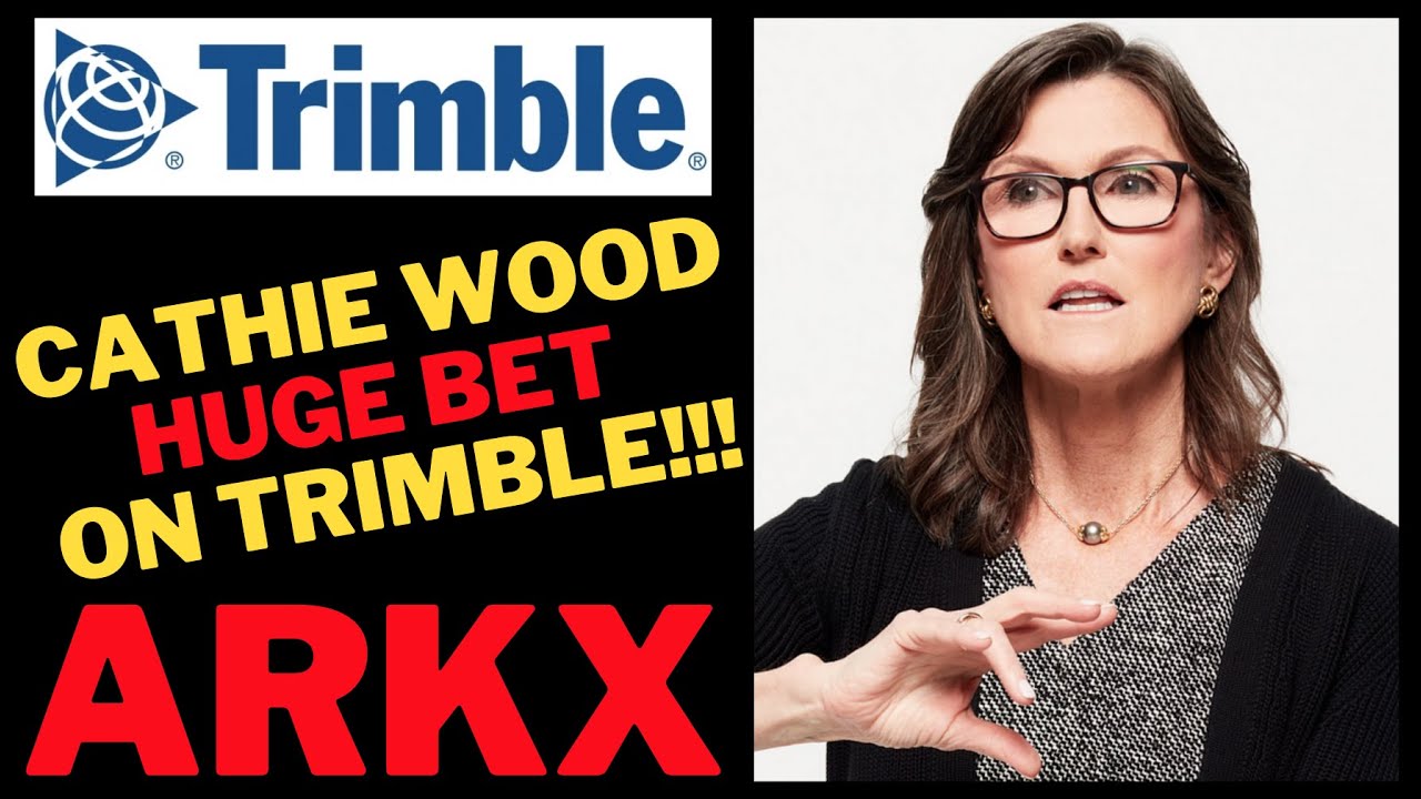 🚀 TRIMBLE [TRMB] STOCK - ARKX LARGEST HOLDING REVEALED!!! 🚀