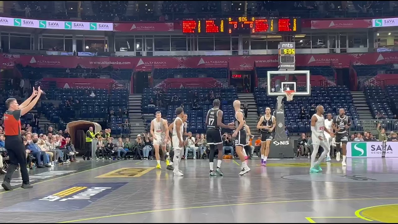 Partizan - Budućnost: Touchdown pas Kalatesa za Brauna i lakih 3 poena! 