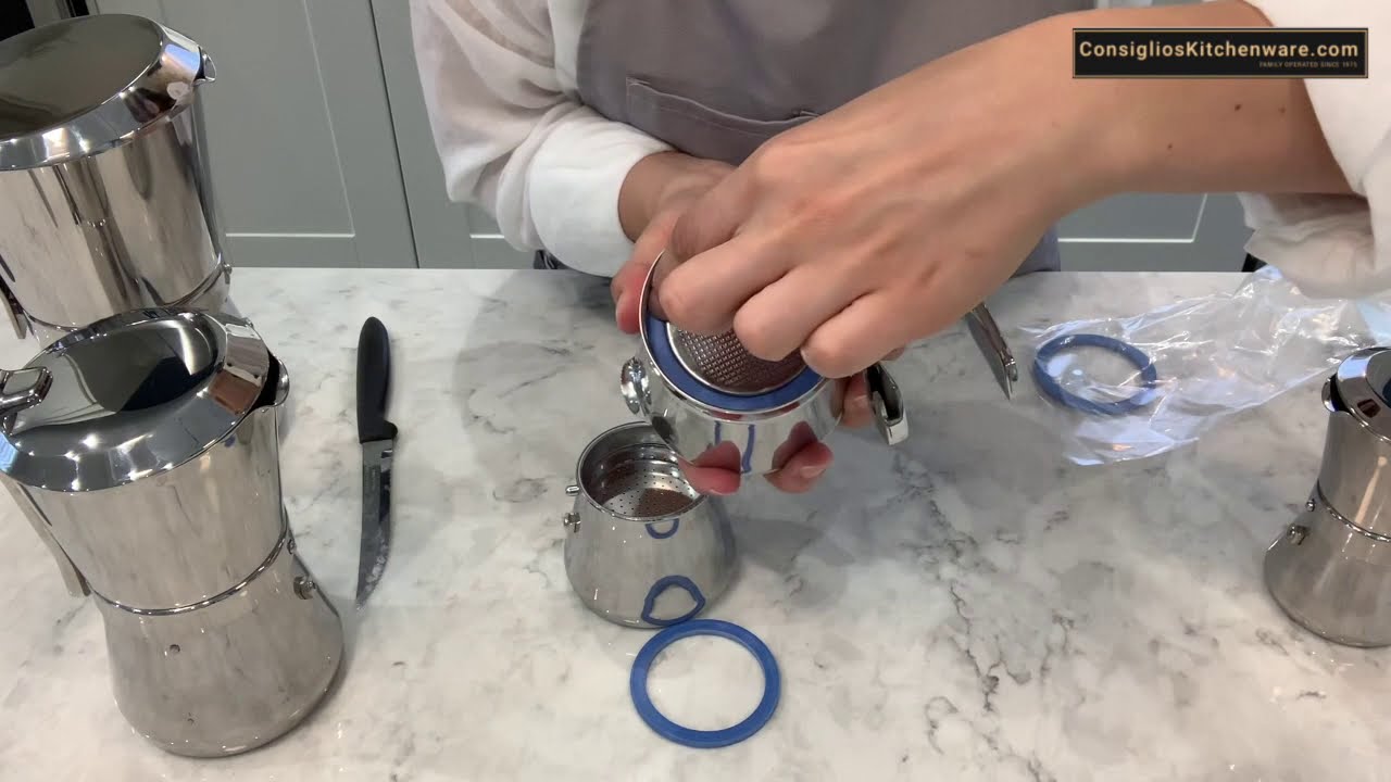 How to Change Replacement Parts on Giannina Espresso Stove Tops