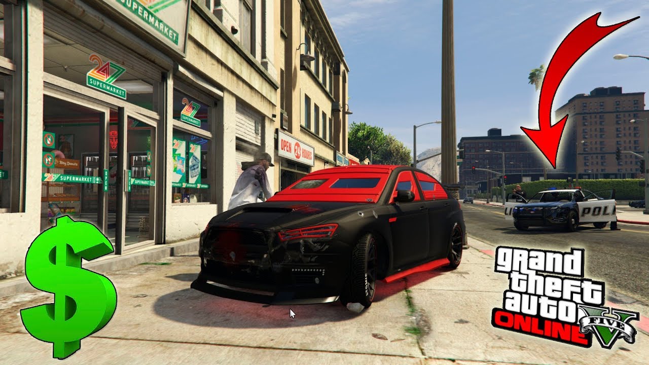 RETO!! ¿Logramos Robar Todas Las Tiendas De GTA V Con Las 5 Estrellas?