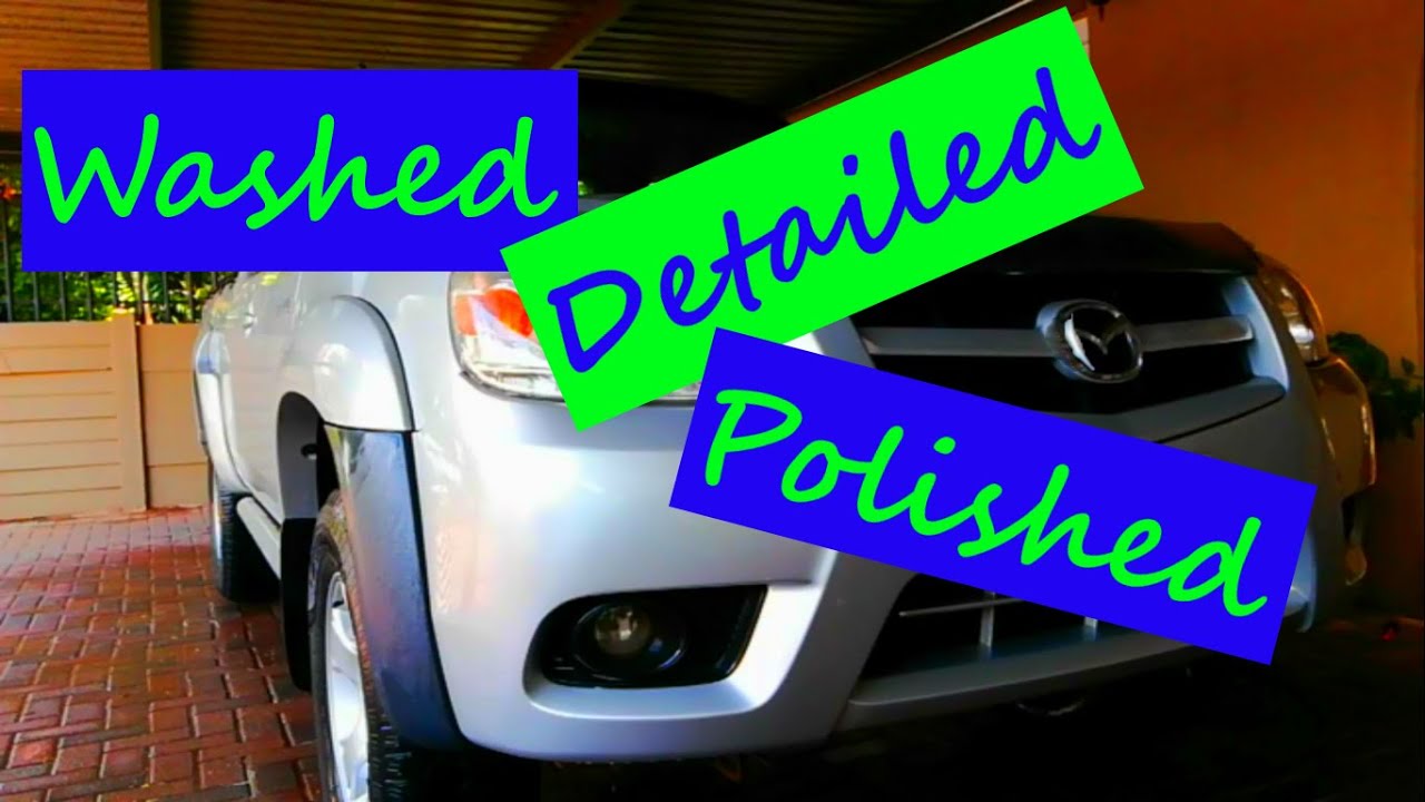 How to detail and polish a Mazda BT50