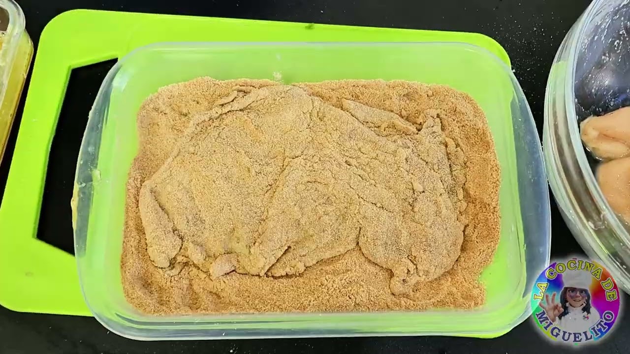 COMO PREPARAR MILANESA  DE POLLO | COMIDA PERUANA | @LACOCINADEMIGUELITO