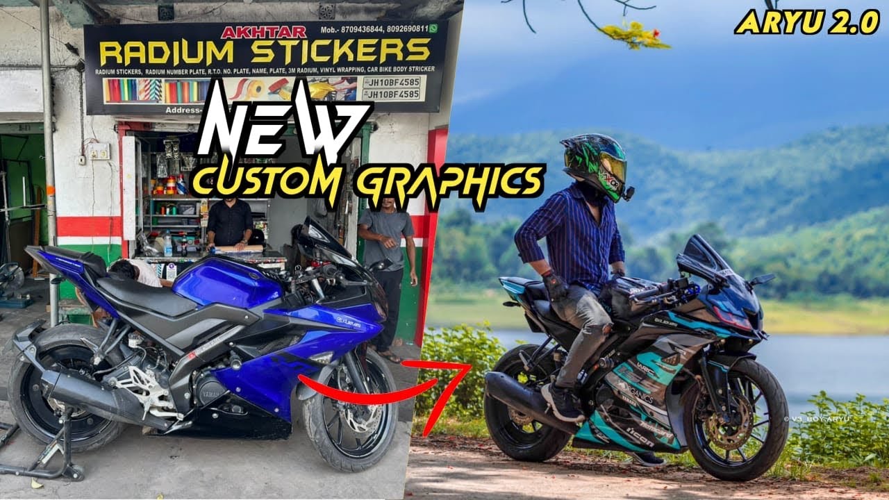 R15v3 New Graphic Installation | Custom Wrapping | R15 v3 Modification