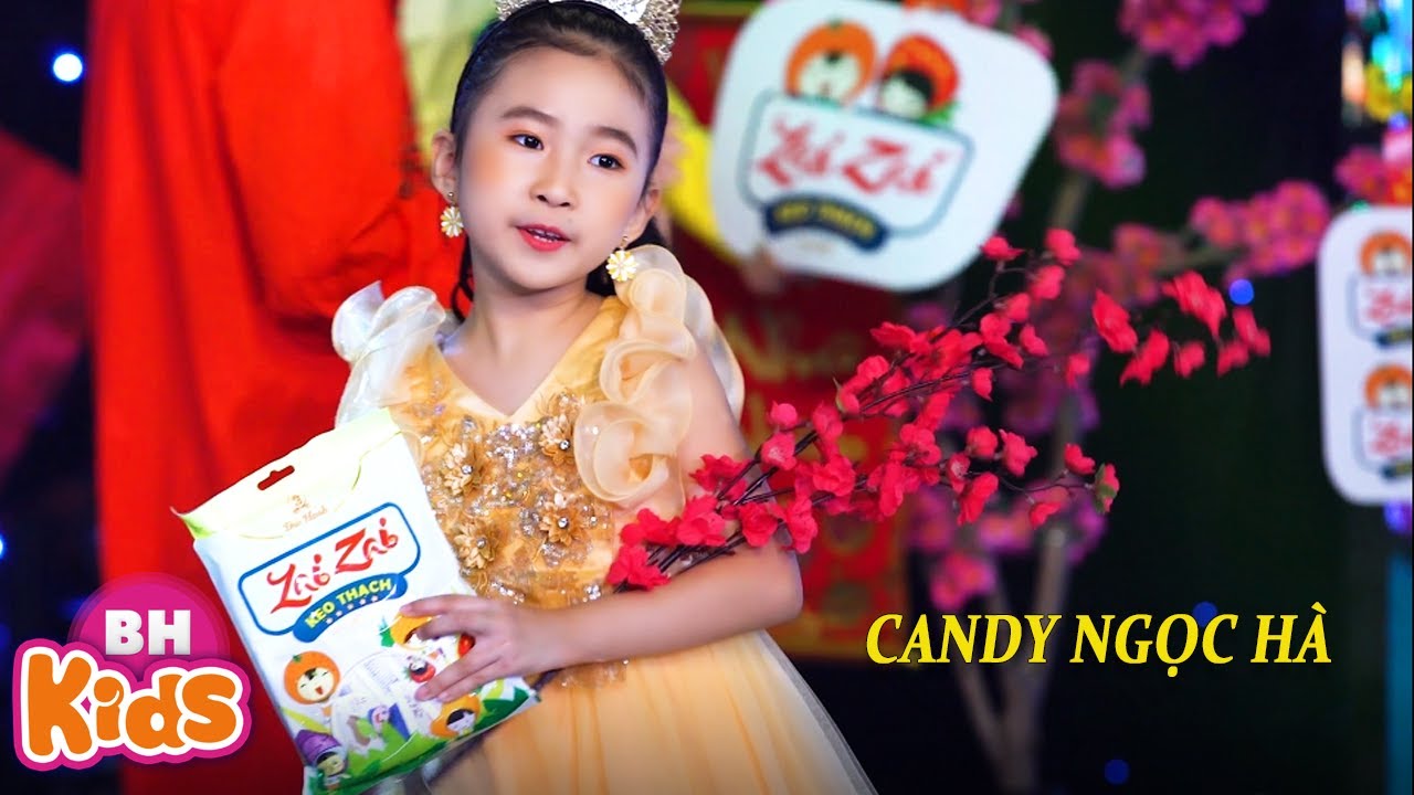 Bé Chúc Tết Mọi Người ♫ Candy Ngọc Hà - Nhạc Chúc Tết Thiếu Nhi Hay Nhất 2021 [MV 4K]
